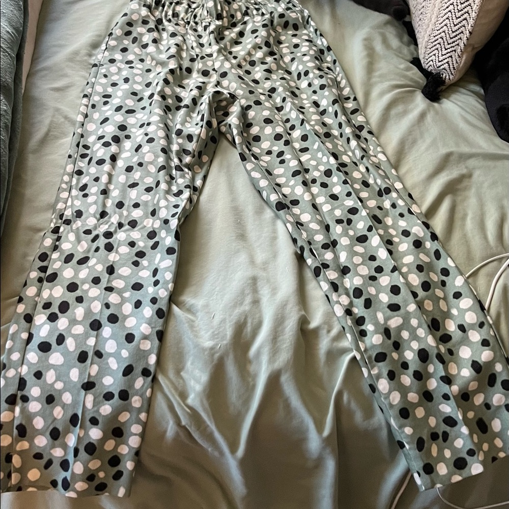 High Rise Easy Ankle Pants